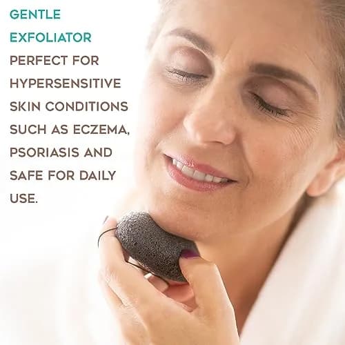 ZEN ME Skin Cleaning Brush Set | Natural Exfoliation Kit with Boar Bristle, Gloves, Konjac Sponge & Foot File for Lymphatic Drainage thumbnail 5