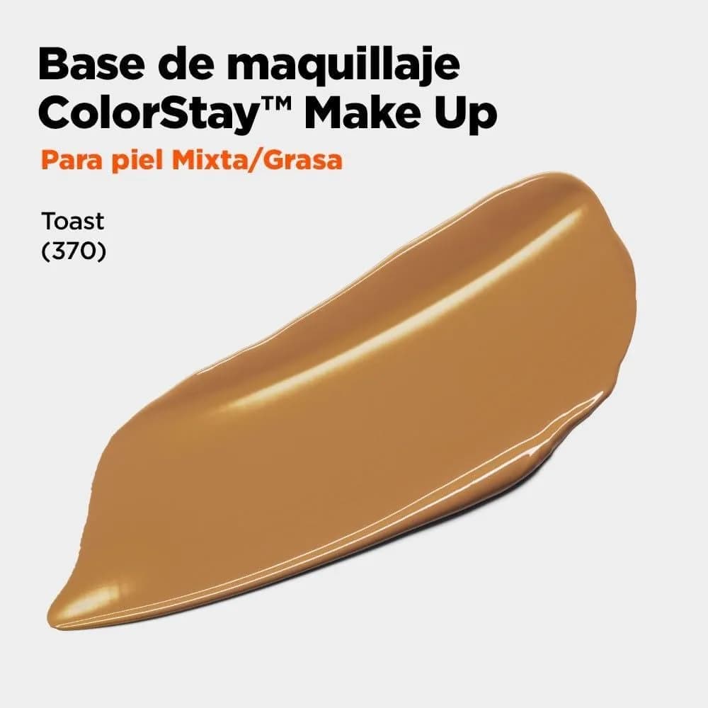 Revlon Colorstay Foundation for Combination/Oily Skin, Toast, 29.57ml (1 Fl Oz) | Flawless, 16-Hour Wear thumbnail 4