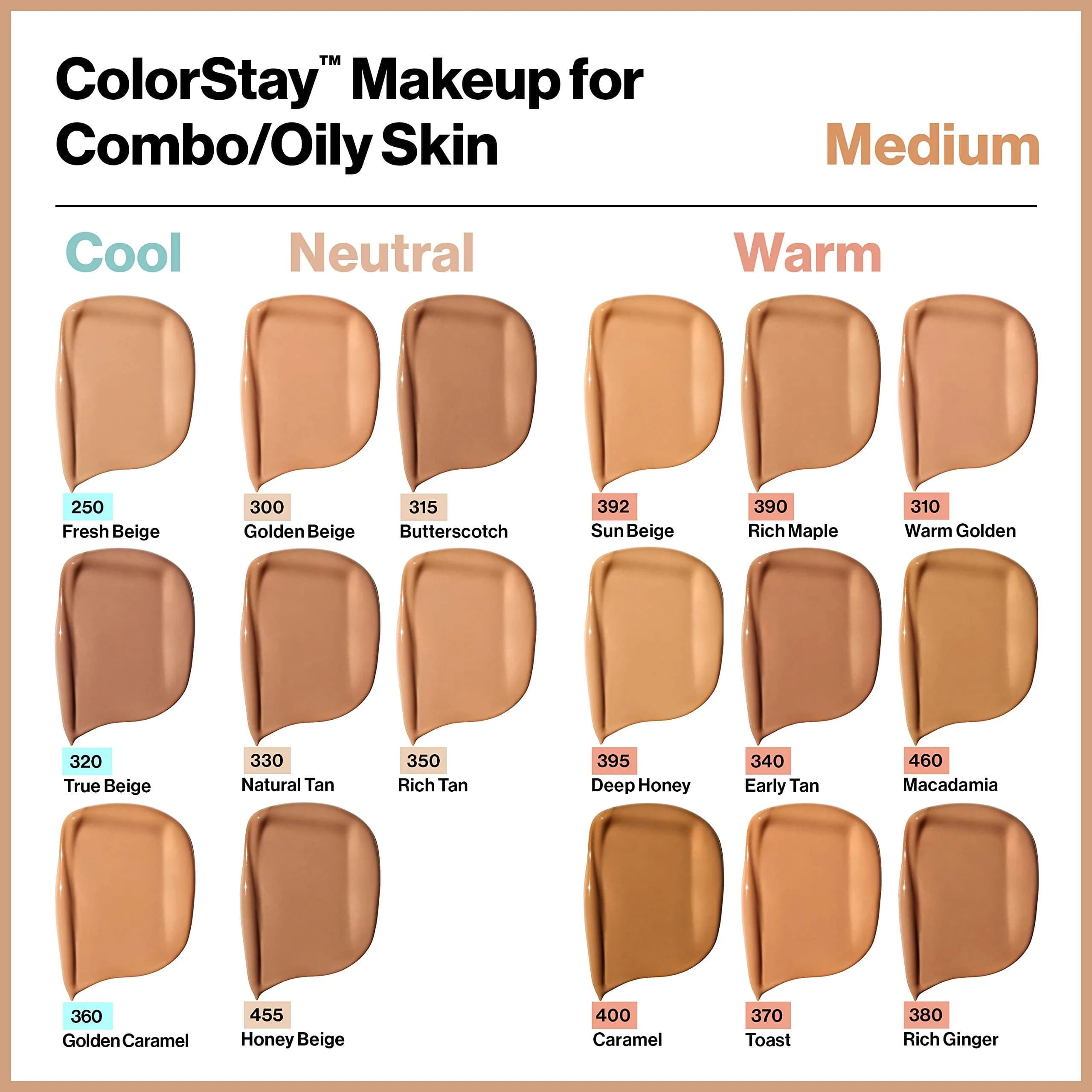 Revlon Colorstay Foundation for Combination/Oily Skin, Toast, 29.57ml (1 Fl Oz) | Flawless, 16-Hour Wear thumbnail 2