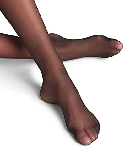 FALKE Women's Shaping Top 20 Denier Tights | Control Top, Sheer & Transparent, Black, Large thumbnail 6