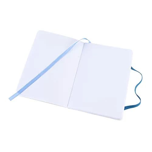 Pentalic 4" x 6" Pocket Sketchbook Traveler Journal, 160 Pages, Bright Blue | Acid-Free, Recycled Sketch Paper thumbnail 2