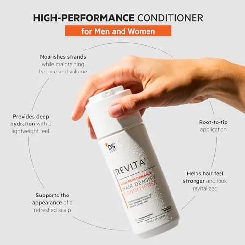 ds labs Revita Hair Density Shampoo & Conditioner for Thinning Hair | Fuller, Hydrated Hair, 205 mL thumbnail 3
