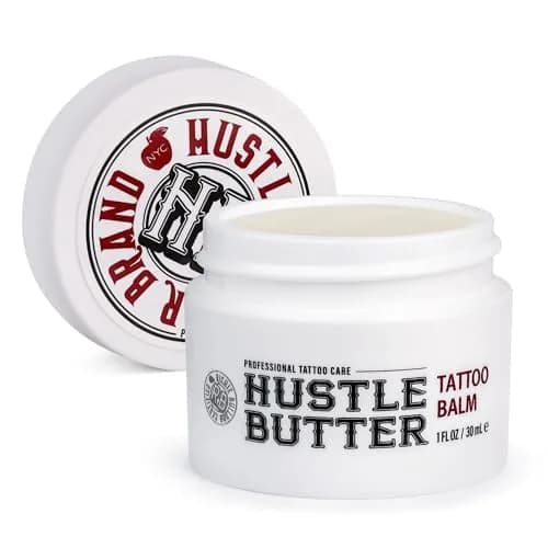 Hustle Butter Deluxe Vegan Tattoo Butter 30ml (1 Fl Oz) | Original All-Natural Tattoo Care thumbnail 1