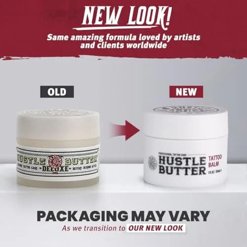 Hustle Butter Deluxe Vegan Tattoo Butter 30ml (1 Fl Oz) | Original All-Natural Tattoo Care thumbnail 7