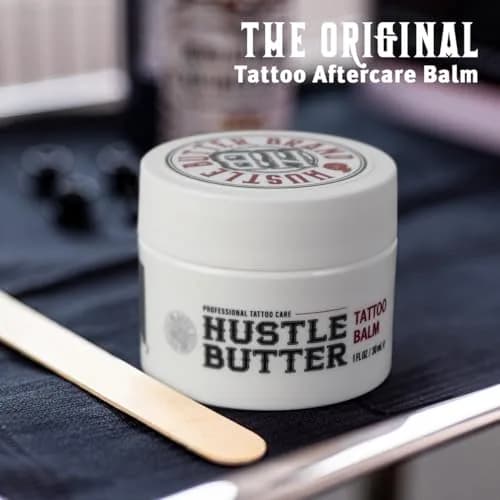 Hustle Butter Deluxe Vegan Tattoo Butter 30ml (1 Fl Oz) | Original All-Natural Tattoo Care thumbnail 2