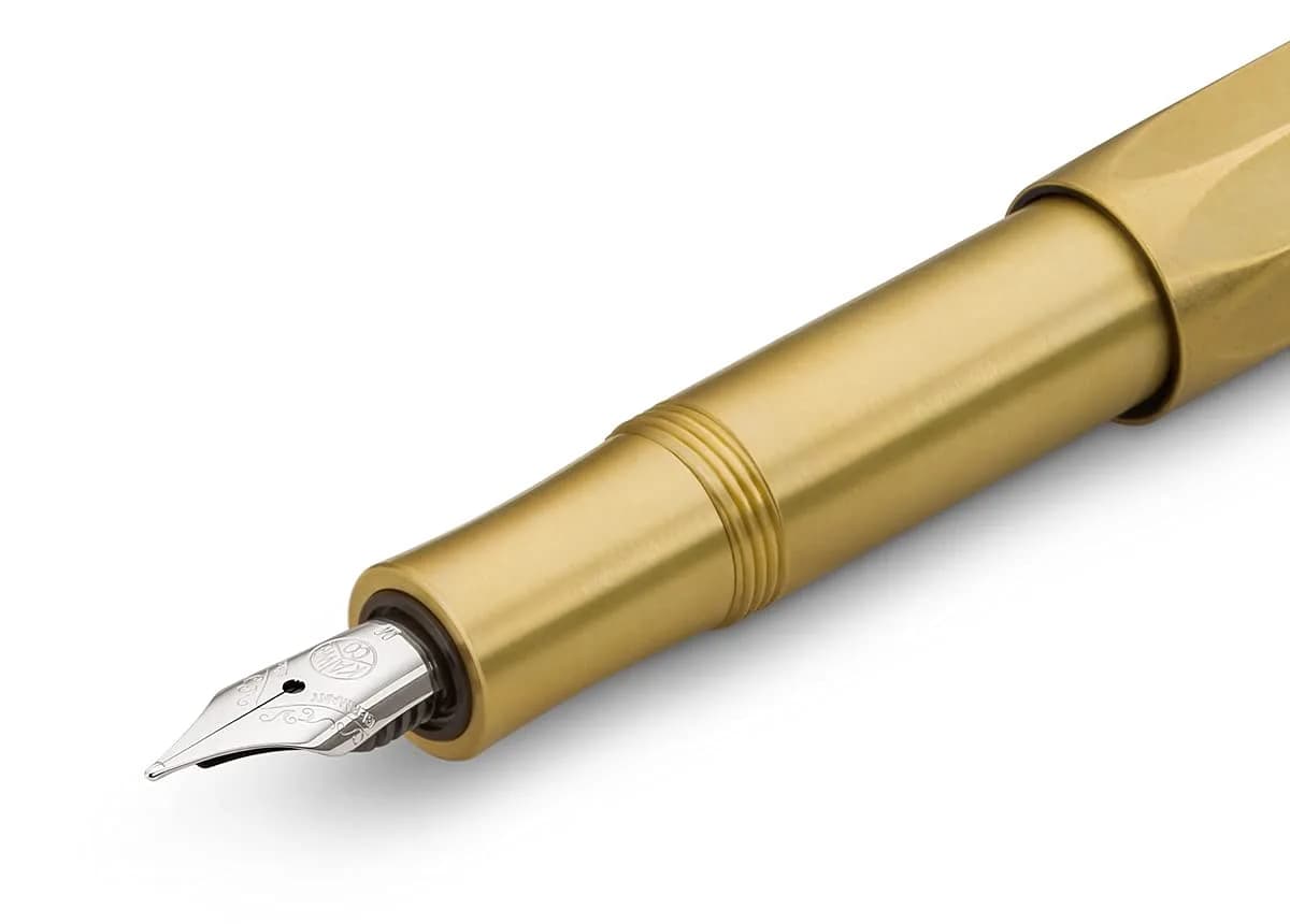Kaweco Sport Fountain Pen in Brass, Extra Fine (EF) Nib, Pack of 1 - view 3