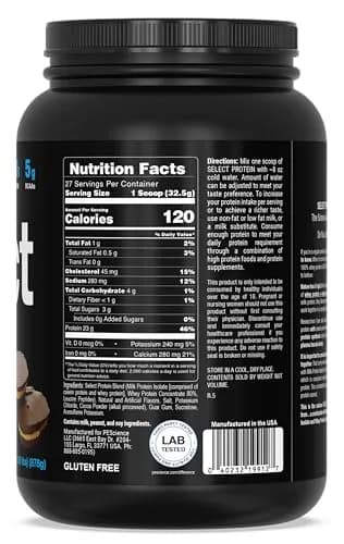PEScience Select Protein Powder, Chocolate Peanut Butter Cup | High-Protein, Low-Calorie, Gluten-Free thumbnail 7