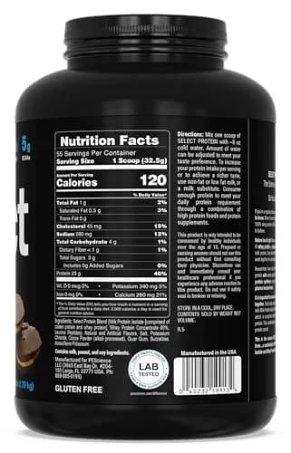PEScience Select Protein Powder, Chocolate Peanut Butter Cup | 55 Servings, Gluten-Free & Keto thumbnail 6