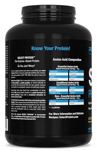 PEScience Select Protein Powder, Chocolate Peanut Butter Cup | 55 Servings, Gluten-Free & Keto thumbnail 7