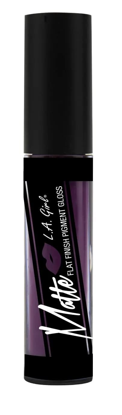 L.A. Girl Matte Lipgloss, Black Currant | Long-Lasting Velvety Finish (70-120 chars) — Black Currant