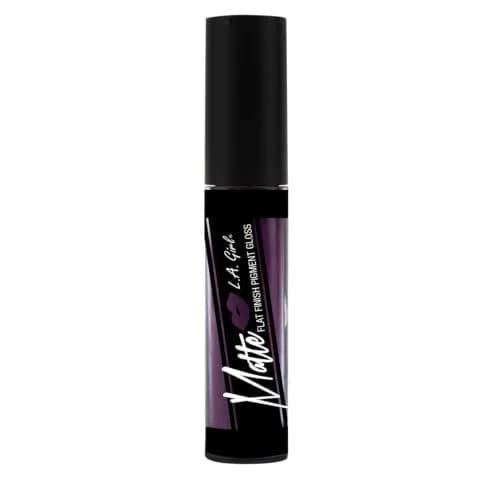 L.A. Girl Matte Lipgloss, Black Currant | Long-Lasting Velvety Finish (70-120 chars) thumbnail 3