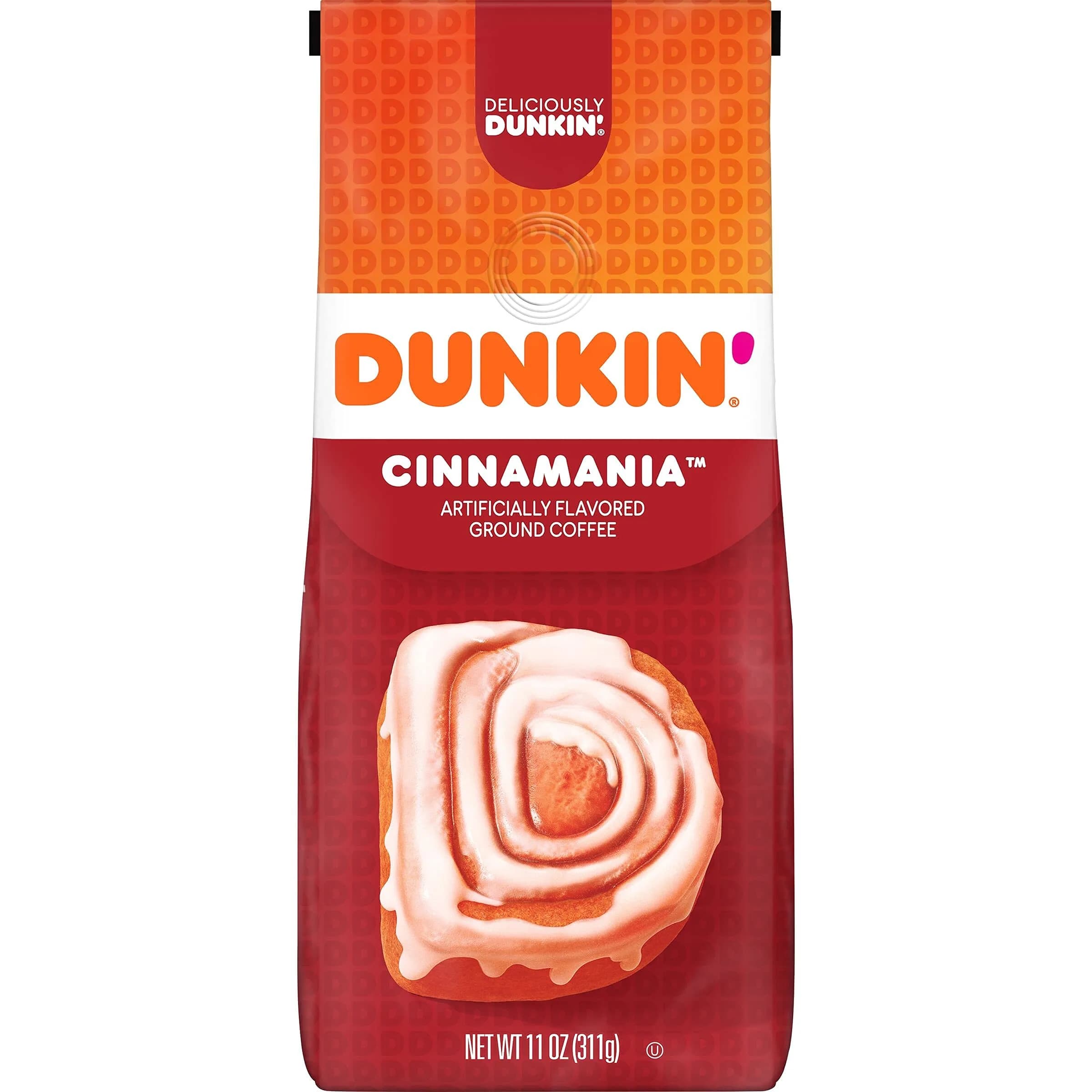 Dunkin' Caramel Flavored Medium Roast Ground Coffee 312 g (11 oz) | Bakery-Inspired Caramel Notes — Cinnamania / 11 Ounce