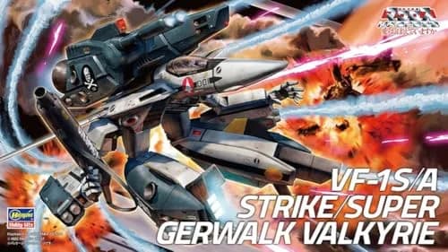 Hasegawa 1/72 Macross Series No.26 VF-1S / A Strike/Super Valkyrie Model Kit | Highly Detailed & Poseable thumbnail 6