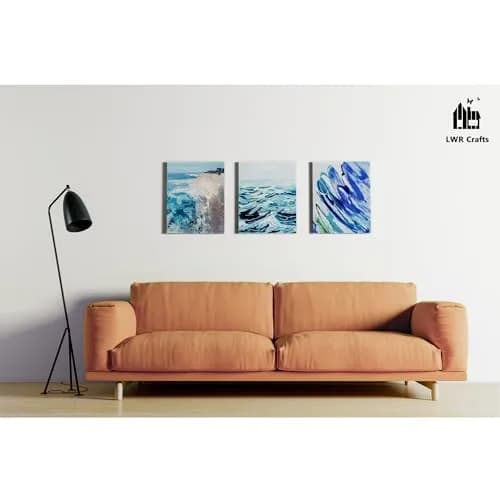 LWR CRAFTS Mini Stretched Canvas 2" x 3" Pack of 12 | Premium Artist Canvas for Oil & Acrylic Painting thumbnail 9
