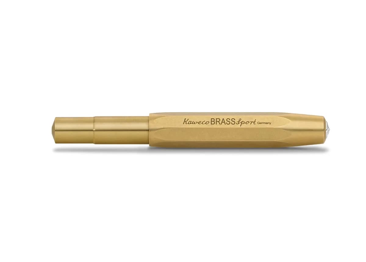 Kaweco Brass Sport Fountain Pen F | Made in Germany Nibs - view 2