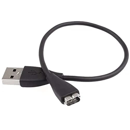 Kissmart Replacement Charging Cable for Fitbit Charge HR Fitness Tracker | 30cm (1ft) USB Cable thumbnail 1