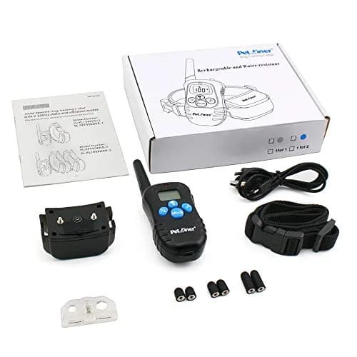 Petrainer PET998DRB1 Dog Training Collar Black | 330 yd Remote Control with Beep, Vibration, Static Modes thumbnail 7