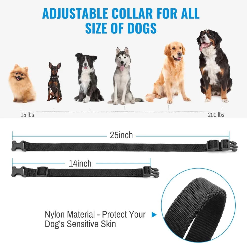 Petrainer PET998DRB2 Dog Training Collar for 2 Dogs | 1000 ft Range, Waterproof, Rechargeable - view 6