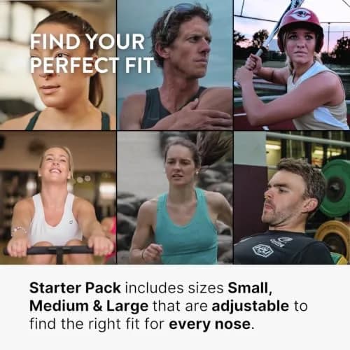 Rhinomed Turbine Sport Nasal Dilators, Small 3 Pack | 38% More Airflow for Athletes thumbnail 7
