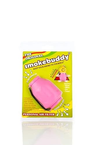 smokebuddy Pink Personal Air Filter | Odorless Smoke Exhalation Support (70-120 chars) thumbnail 1