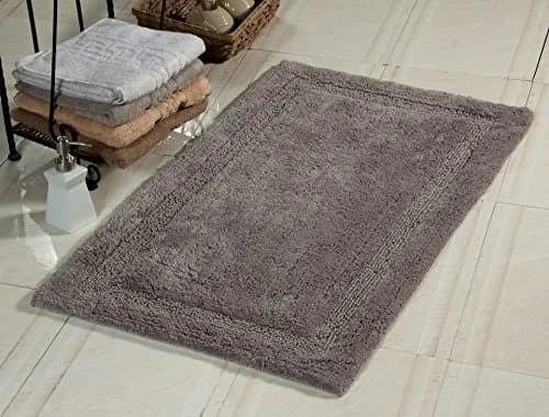 Saffron Fabs Bath Rug 50x30 Inch | 100% Cotton, Heavy 190 GSF, Non-Skid Backing thumbnail 2