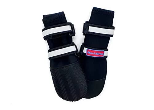 Bark Brite All Weather Neoprene Paw Protector Dog Boots Medium | Reflective Straps & Durable Rubber Sole thumbnail 2