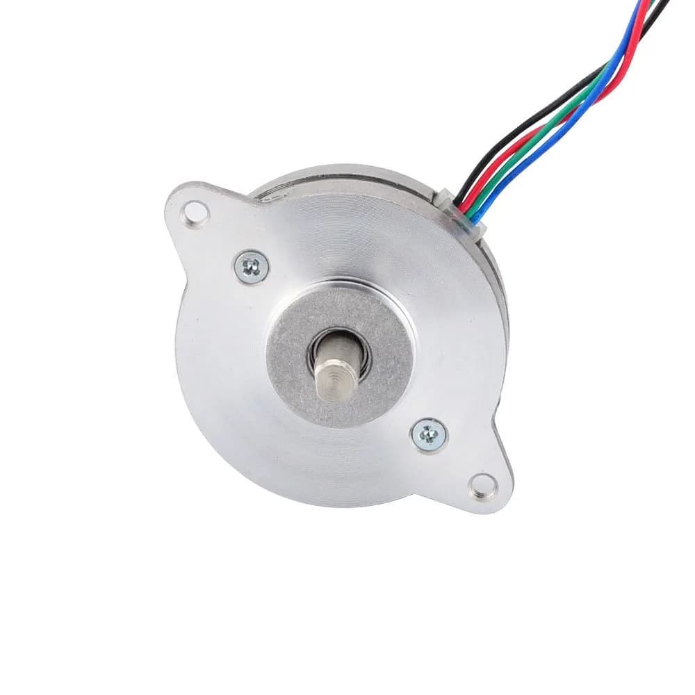 STEPPERONLINE 0.9° Thin Nema 14 Stepper Motor Bipolar 0.5A 5Ncm Φ36x12.5mm | 400 Steps/Rev - main product image
