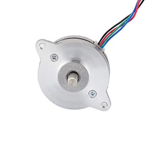 STEPPERONLINE 0.9° Thin Nema 14 Stepper Motor Bipolar 0.5A 5Ncm Φ36x12.5mm | 400 Steps/Rev thumbnail 1