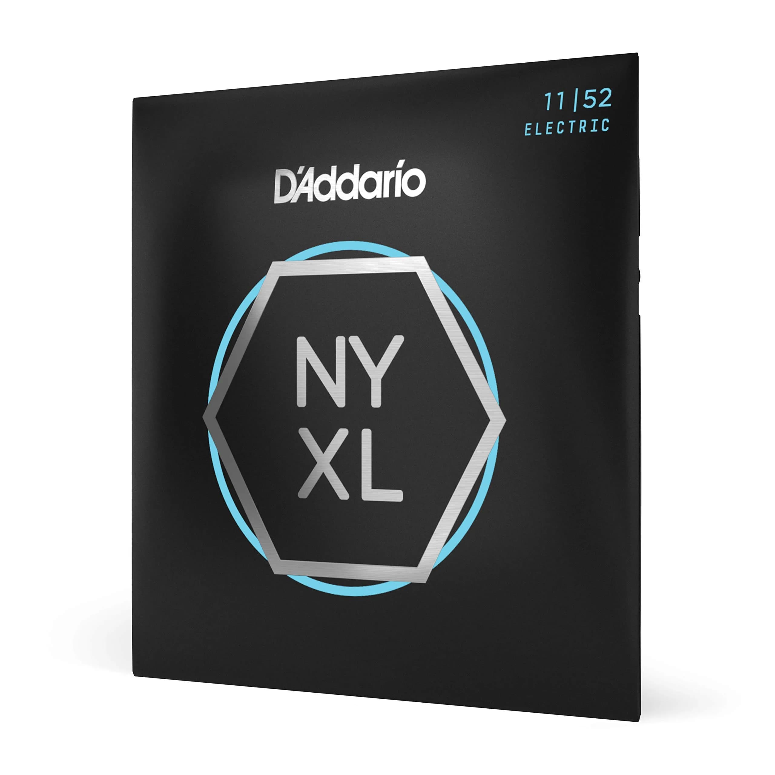 D'Addario NYXL1152 Electric Guitar Strings, 11-52 Gauge | Enhanced Tuning Stability & Strength - main product image
