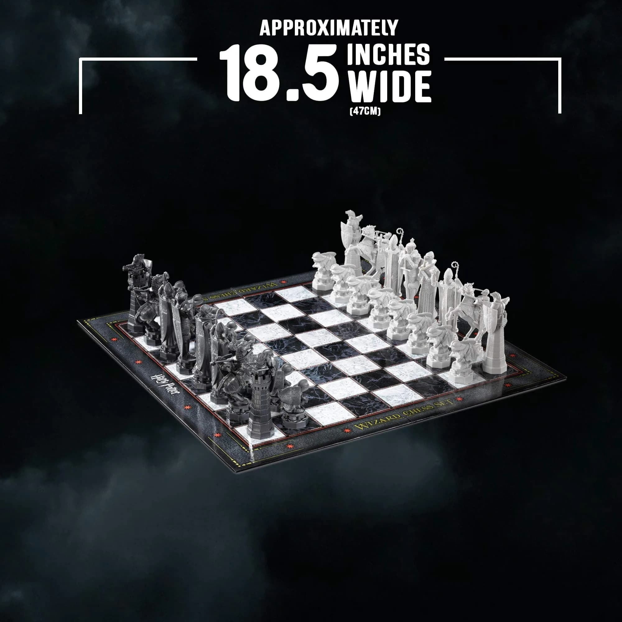 The Noble Collection Harry Potter Wizard Chess Set | 32 Pieces & Board | Ages 7+ - view 4