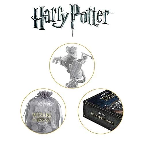 The Noble Collection Harry Potter Wizard Chess Set | 32 Pieces & Board | Ages 7+ thumbnail 5