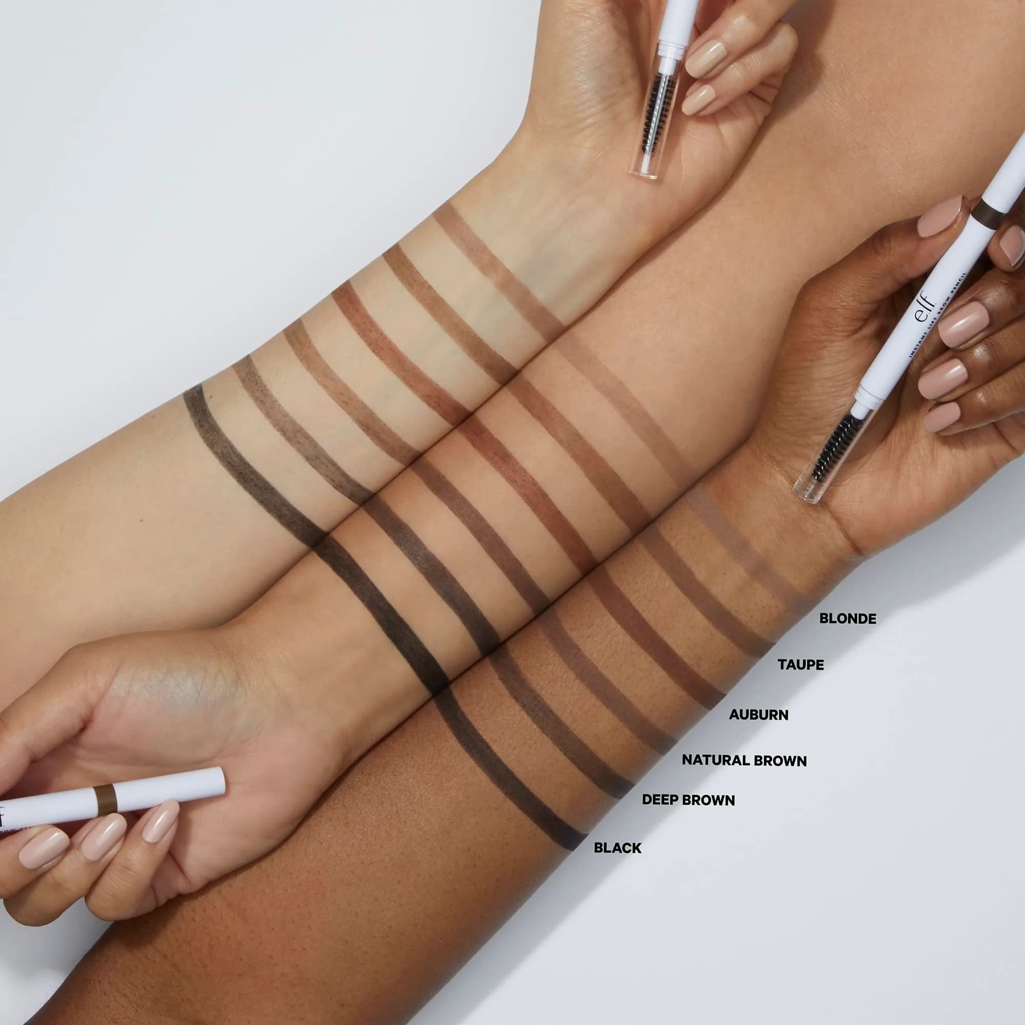 e.l.f. Instant Lift Brow Pencil, Neutral Brown, 0.006 Oz (0.17 g) | Shapes, Defines, Fills Brows - view 3