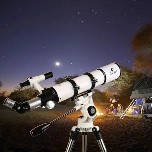 Gskyer 90mm Astronomical Refractor Telescope | High Power 600x90mm for Celestial & Terrestrial Viewing thumbnail 5