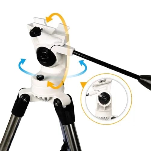 Gskyer 90mm Astronomical Refractor Telescope | High Power 600x90mm for Celestial & Terrestrial Viewing thumbnail 3