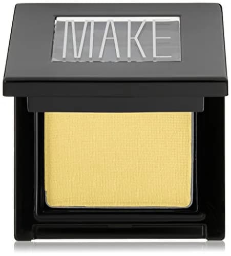 MAKE Cosmetics Satin Finish Eye Shadow, Yellow Brick Road | Bright Canary Yellow with Green Undertone thumbnail 1