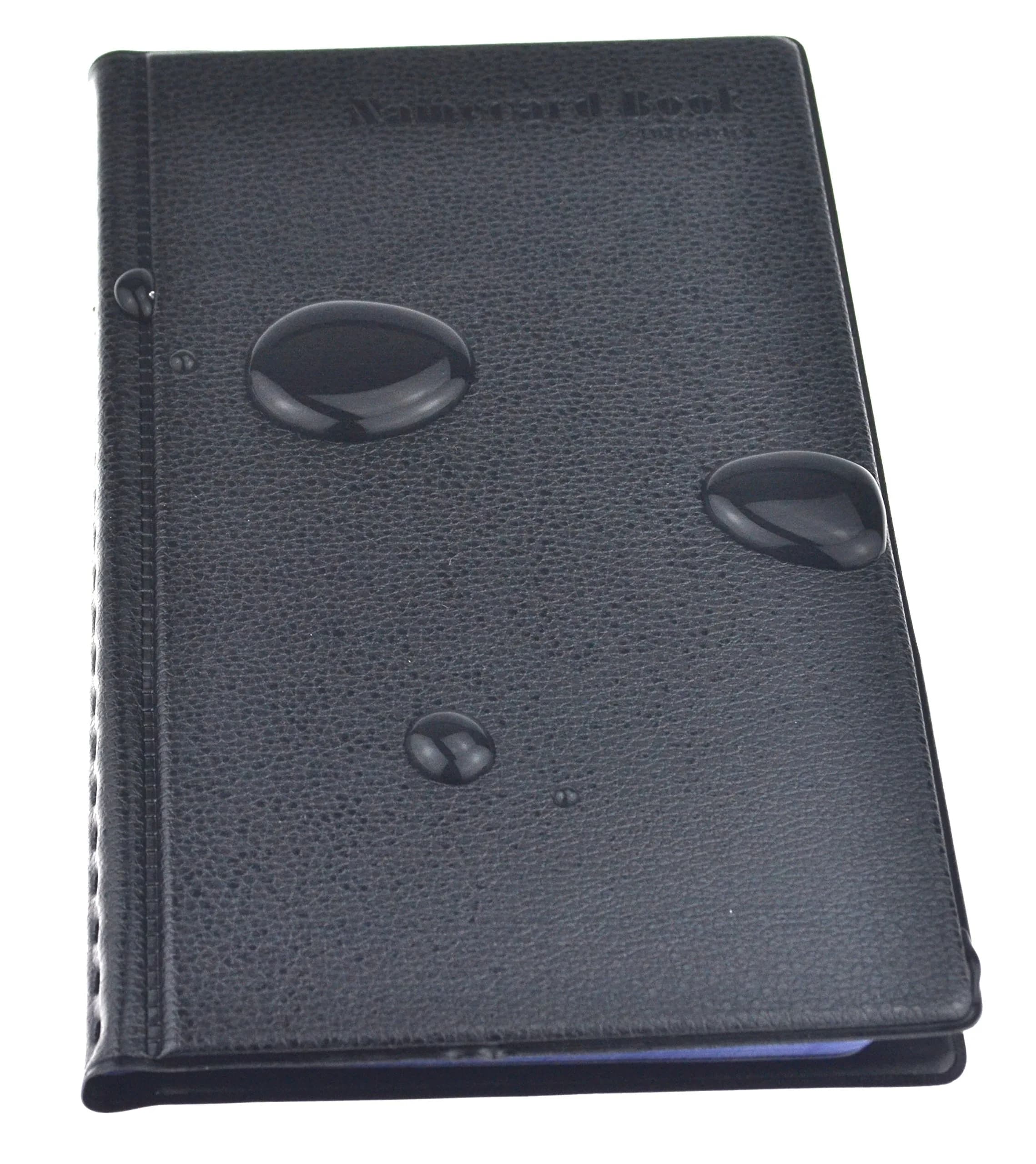 SAMYO Business Card Holder Book 240 Cards Black | Professional Organizer for Business & Personal Cards - view 5