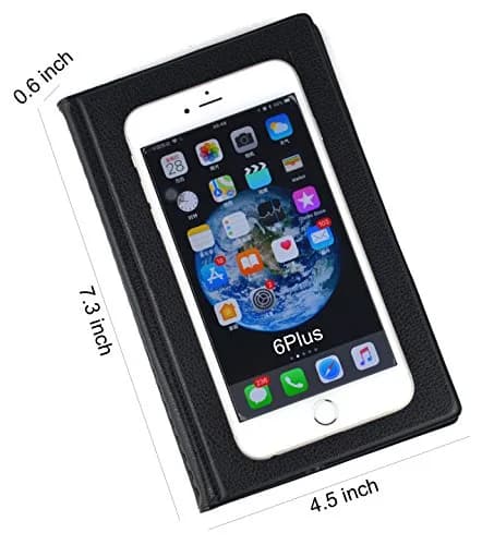 SAMYO Business Card Holder Book 240 Cards Black | Professional Organizer for Business & Personal Cards thumbnail 3