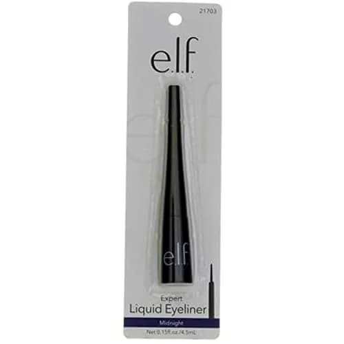 e.l.f. Expert Liquid Eyeliner Midnight 0.15 Fl Oz (4.4ml) | Smudge-proof & Easy Glide thumbnail 8