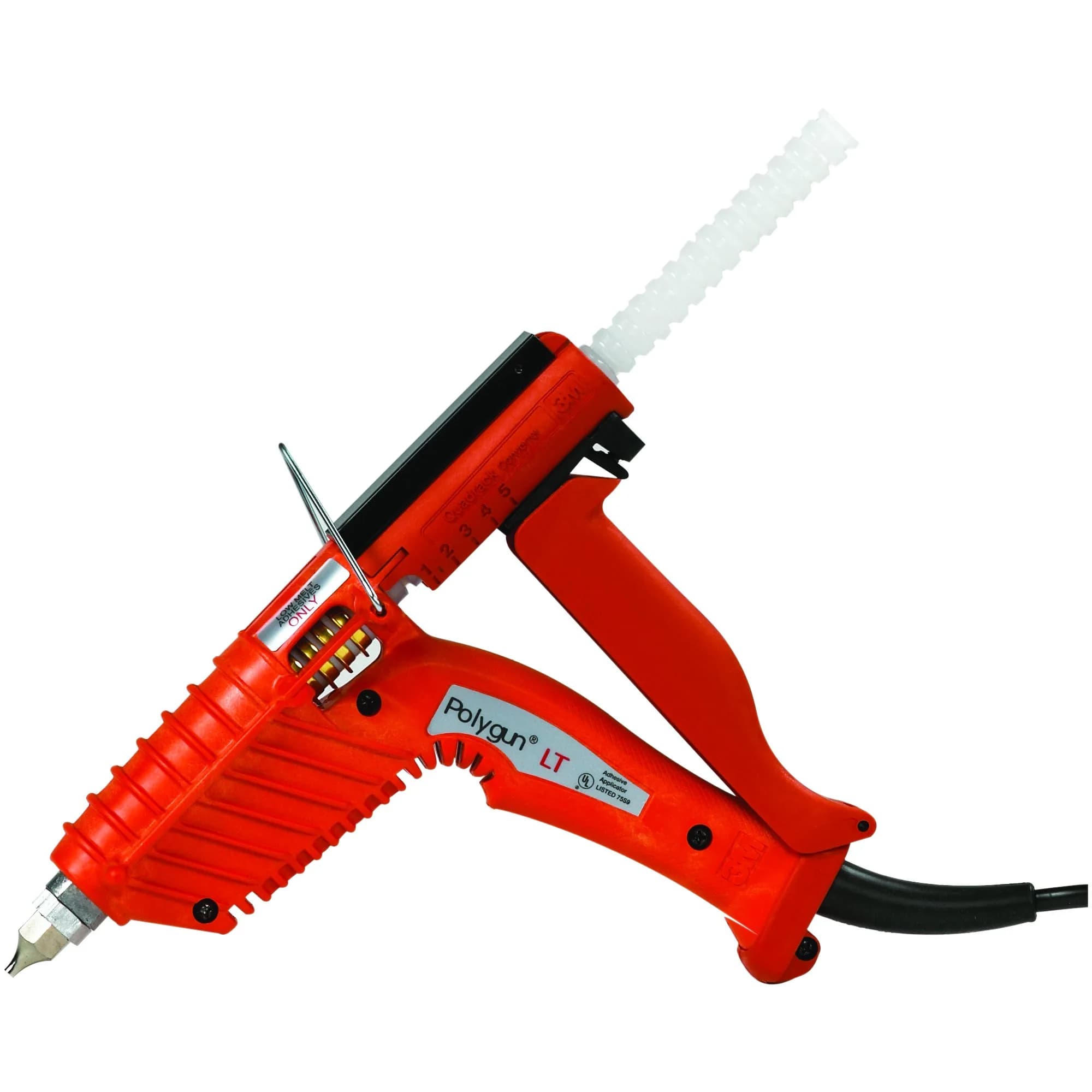 Polygun Poly Gun LT Glue Applicator, Orange | Heats up to 265°F, 2.6 lbs/hr adhesive — Orange