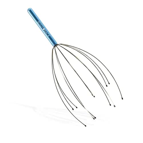 Body Back Scalp Massager Blue Head Scratcher for Stress Relief & Relaxation thumbnail 1