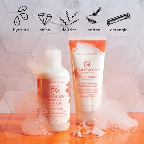Bumble and bumble. Hairdresser's Invisible Oil Hydrating Conditioner 2 Fl Oz | Anti Frizz & Shine, Color Safe, For All Hair Types thumbnail 5