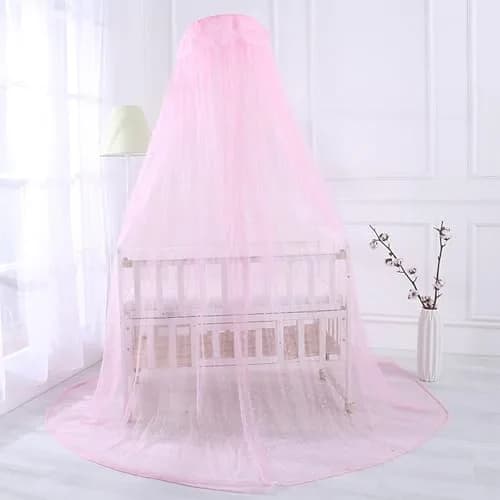 Cdycam Pink Bed Dome Mosquito Netting 35x220x550CM | Breathable & Easy Install (70-120 chars) thumbnail 3