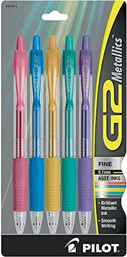 PILOT G2 Refillable Gel Pens 0.7mm Assorted Inks | Smooth, Long-Lasting, Refillable (70-120 chars) thumbnail 1