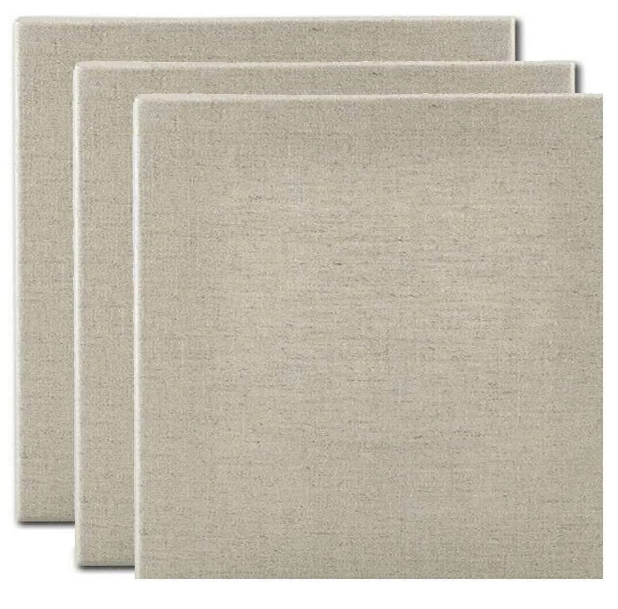 Senso Primed Linen Panels 6x6 | Versatile Art Surface for Oils, Acrylics & Pastels