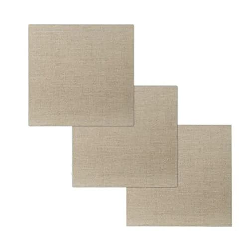 Senso Primed Linen Panels 6x6 | Versatile Art Surface for Oils, Acrylics & Pastels thumbnail 2