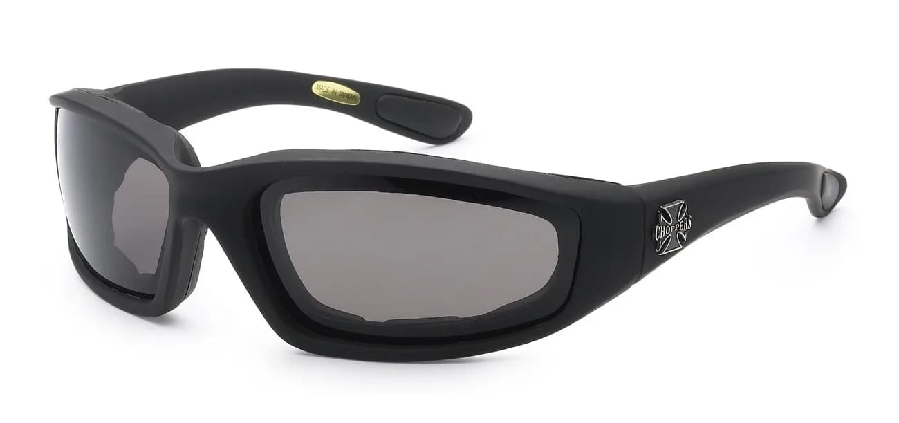 MODA Gangster Padded Motorcycle Goggles 55mm (2.17 in) | 100% UVA/UVB Protection - main product image