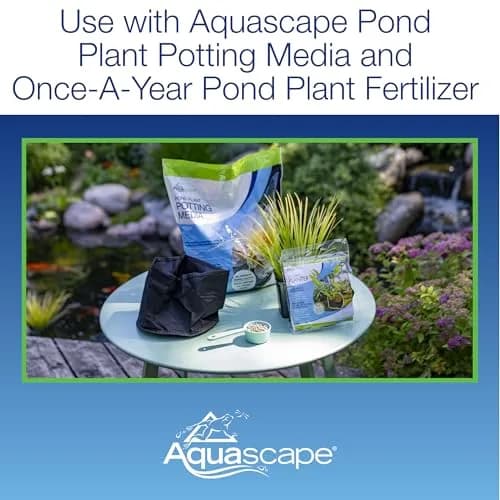 Aquascape Fabric Plant Pot 12" Round x 8" Deep | Water Garden & Pond Enhancement thumbnail 5
