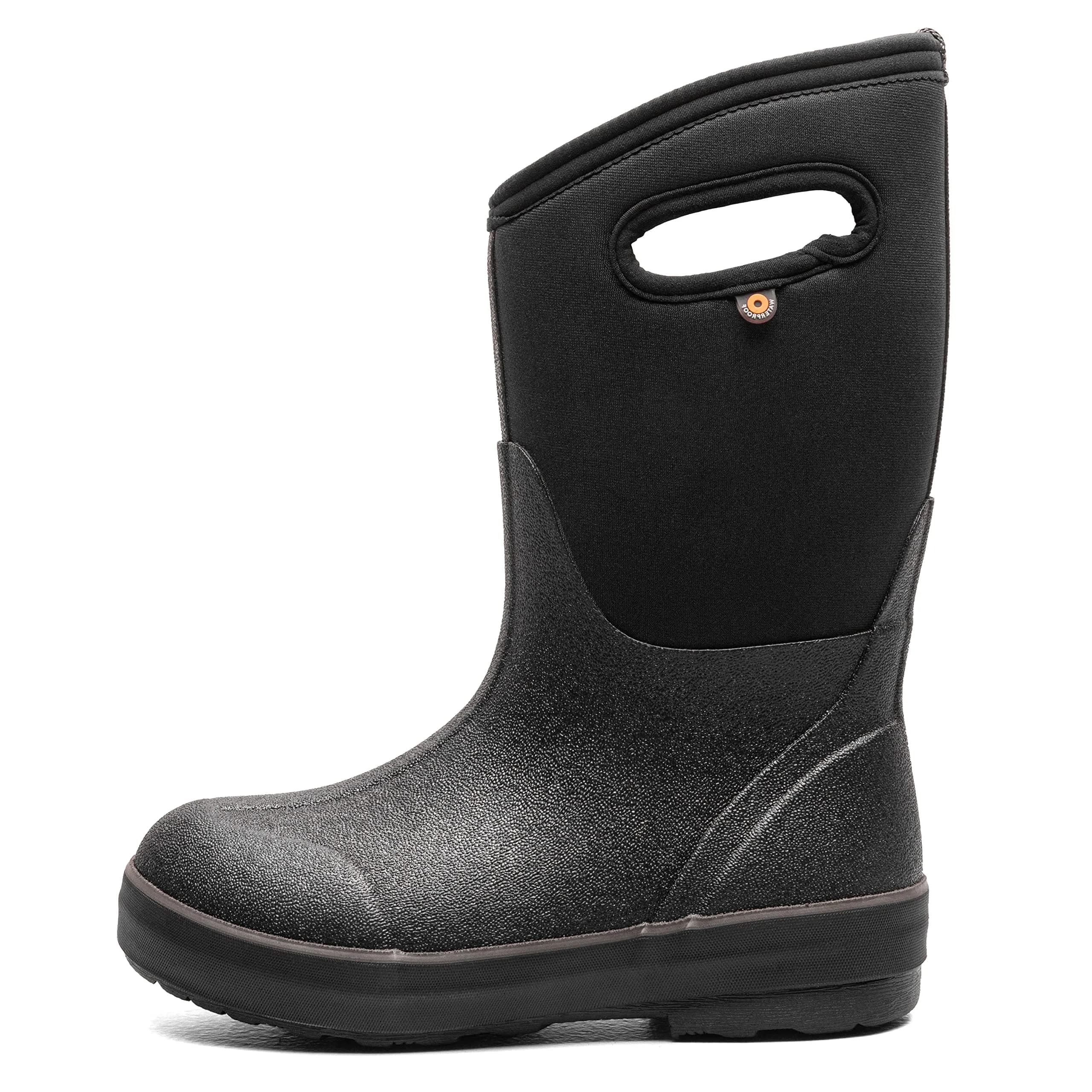 BOGS Classic II Solid Boot Kids Toddler-Youth Boot, 4 M US Big Kid, Black | Waterproof, Insulated & Durable — 13 Little Kid / Little Kid (4-8 Years)