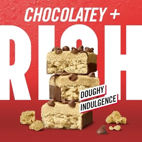 MET-Rx Big 100 Protein Bars, Chocolate Chip Cookie Dough | 30g Protein, High-Quality Snack for Muscle Support thumbnail 3