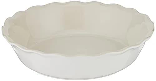 Emile Henry Modern Classics 9" Deep Pie Dish for Pies & Quiches, Sugar | Even Heating Ceramic for Perfect Bakes thumbnail 1